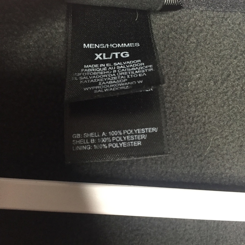The North Face Men's Gray Fleece Jacket XL - Picture 4 of 7